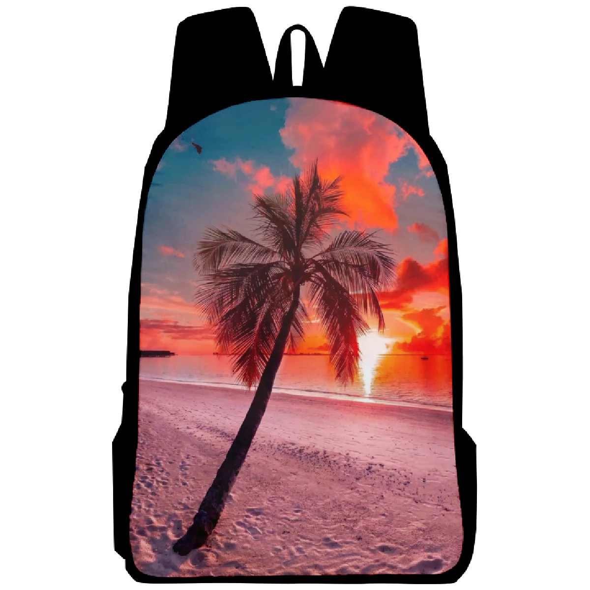 Classic Popular Coconut Tree Notebook Backpacks pupil School Bags 3D Print Oxford Waterproof Boys/Girls Laptop Backpacks