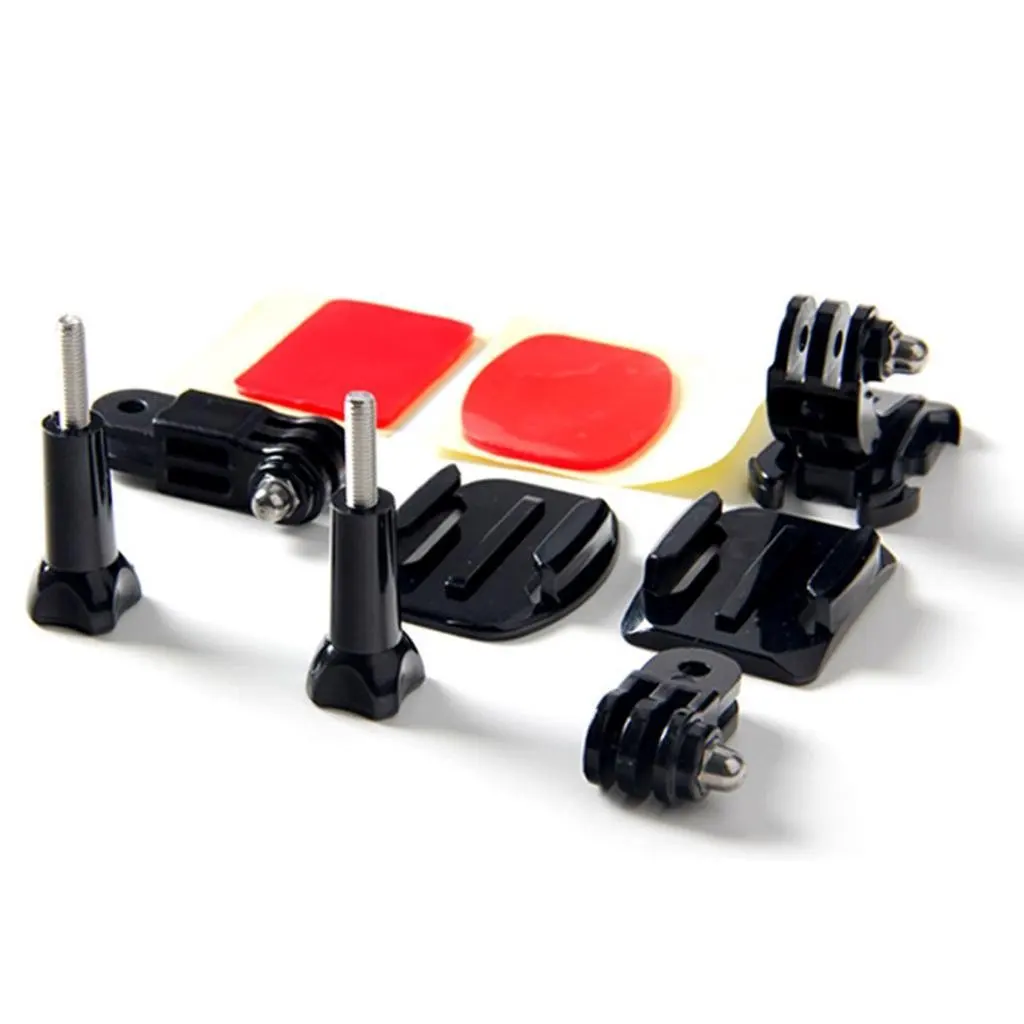 Y94A-Soporte para casco de auriculares delantero "DE" para cámara GoPro Hero loop 3 2