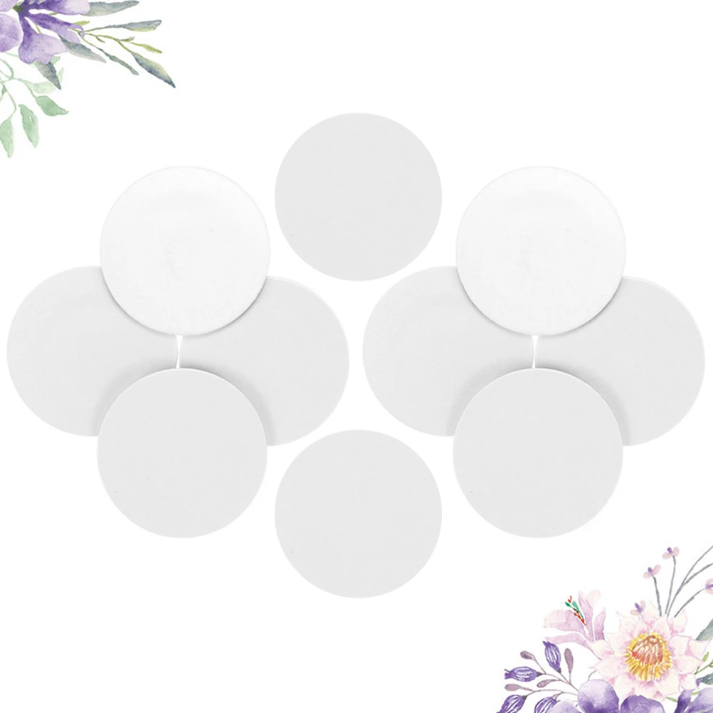 10Pcs Ntag215 NFC Stickers 25Mm Blank Circular Tag for Inductive Door Lock Warehouse Management Logistics Animal Identification