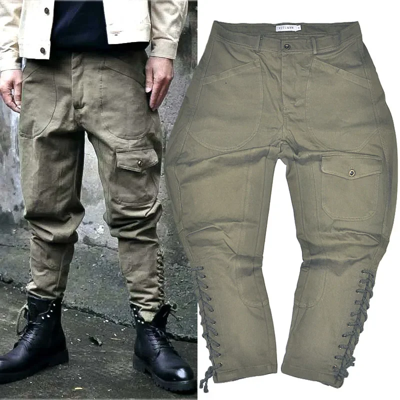 

ARMY RIDING BREECHES TYPE 55 SPRING COTTON MEN New Traditional Pants Baggy Pants Riding Sports Breeches