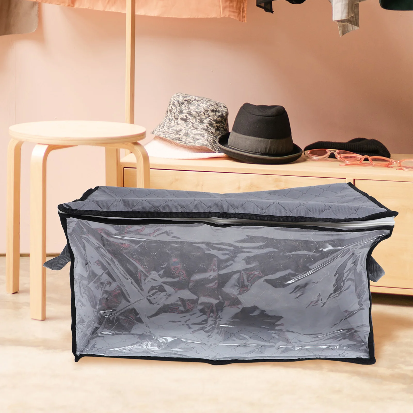 

Non Woven Storage Bag H Foldable Clothes ganizer Toy Closet Blanket Bins Containers Large Capacity Practical Classic