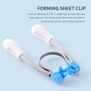 Azdne 30 Stücke Metallmatrizen mit Schnitt Zahnkonturen Matrix aufladen Zahnlabor Zahnmediziner Tools 6 Hauptverkäufe zahnärztliche Acetatmatrix - №5