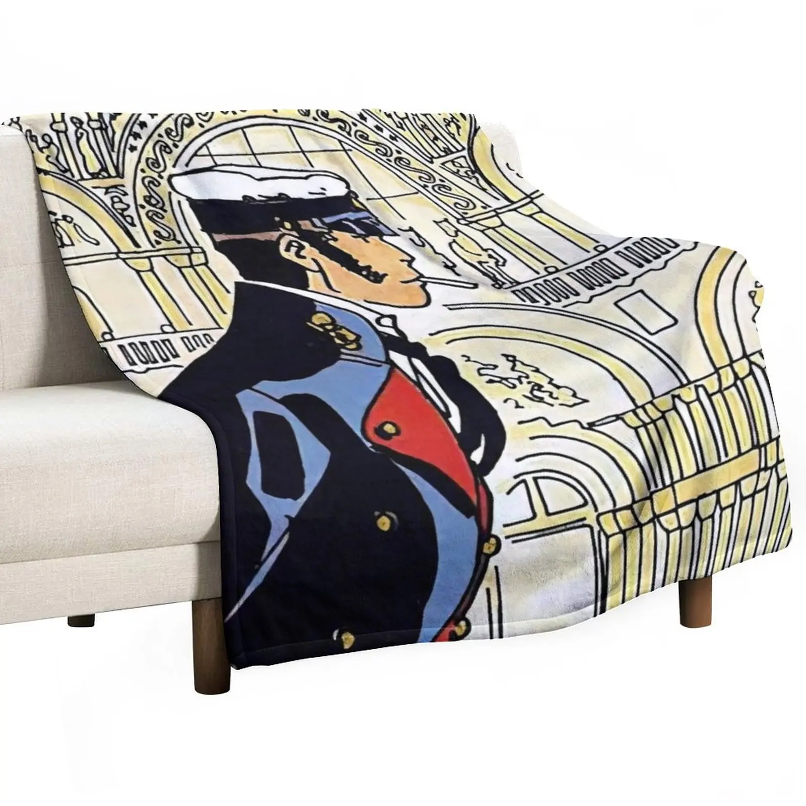 

Corto Maltese in Venice Throw Blanket For Sofa Thin Fluffy Blankets Large