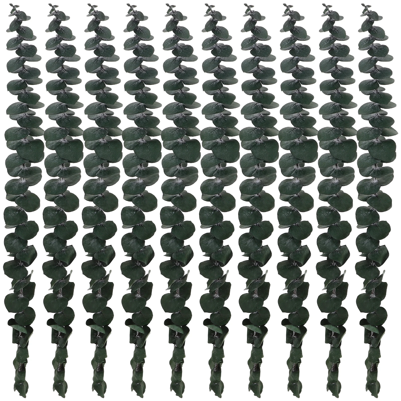 

30 Pcs Preserved Eucalyptus Leaves Longlasting Copper Coin Shape Dried Garland Decorations Wedding Flowers Table Filler