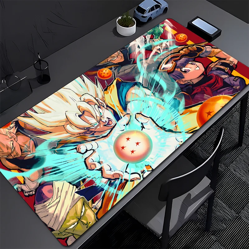 Dragon Ball tapis de souris grande taille tapis de bureau clavier de bureau tapis de bureau tapis de souris anti-dérapant accessoires informatiques tapis de souris Anime