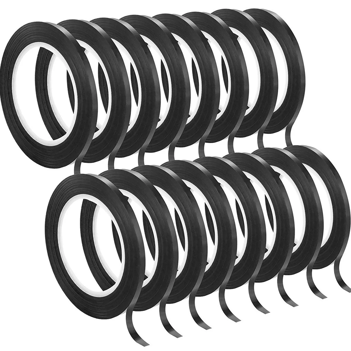 L53A-32 قطعة شريط جرافيك بعرض 3 مم، شريط سبورة بيضاء، شريط خط الرسم البياني ذاتي اللصق، 33 م و66 م