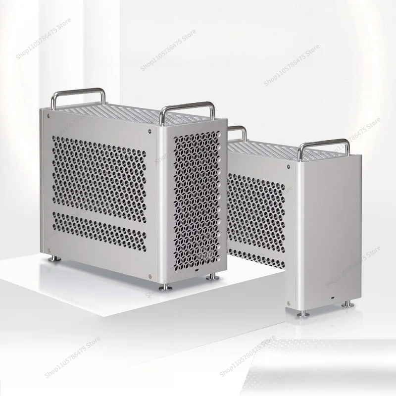For B2Pro All-aluminum MATX Small Host ATXSFX Chassis Fruit Powder Handle Matte 240 Water Cooling