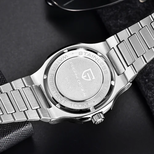 Imagen 2 del producto PAGANI DESIGN 2025 nuevos relojes para hombre de lujo Seagull ST6 relojes mecánicos automáticos para hombre zafiro acero inoxidable resistente al agua