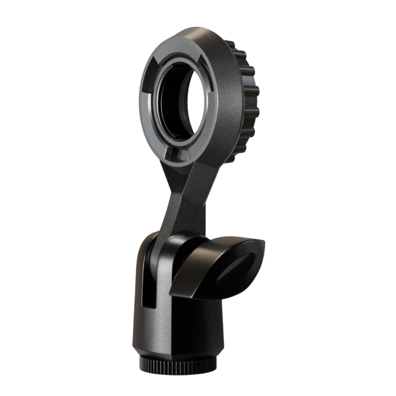 Q22A Verstelbare capacitieve microfoonstandaardhouder Klemclip voor standaardmontage