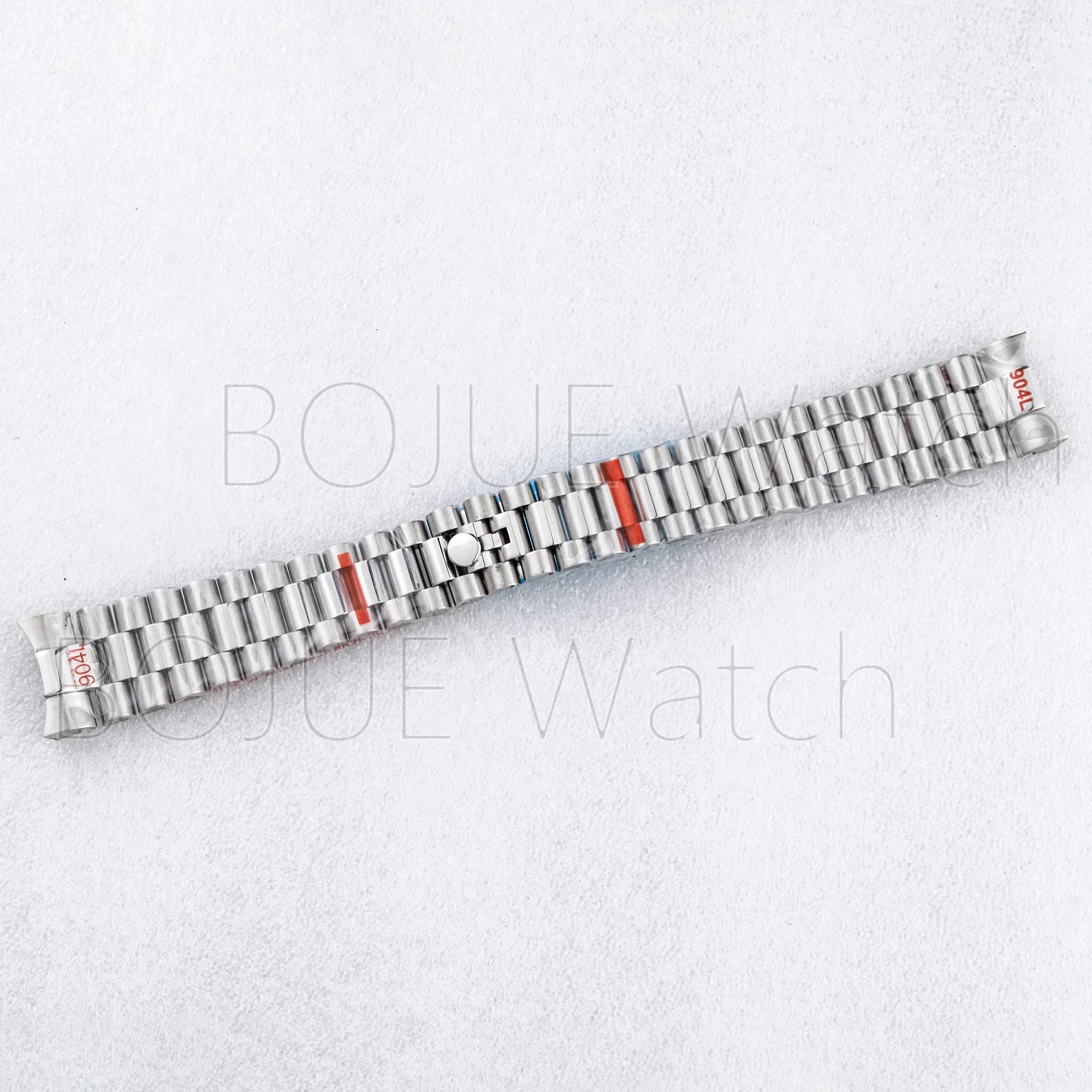 20mm silver gold rose gold black watch president bracelet strap stainless steel folding buckle fit Datejust 36/39mm watch case - Image 2