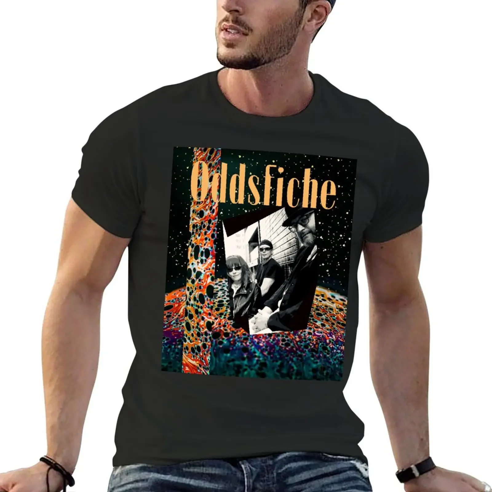 

OddsFiche Band T-shirt anime clothes aesthetic clothes sweat shirts, men