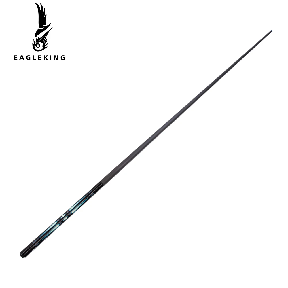 2024 Style Upscale Carbon Fiber Billiard Cue 3/4 Cue Head Diameter 10.5mm 8 Layers Pig Skin (H) 58 Inches /145cm Pool Cue