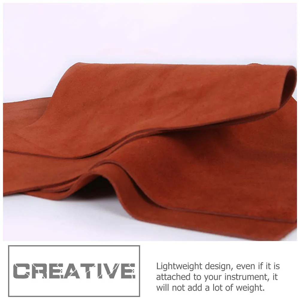 

Cowhide Anti-Slip Pad For Erhu Non-Slip Mat Wear-Resistant Instrument Accessory Music Equipment Grip Cushion
