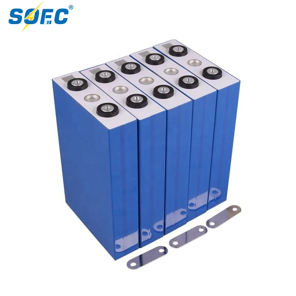 SOEC 3.2V 105Ah Lifepo4 Battery Grade A New Rechargeable Lithium Iron Phosphate Prismatic Cell 12V  24V 48V Battery Pack for ESS