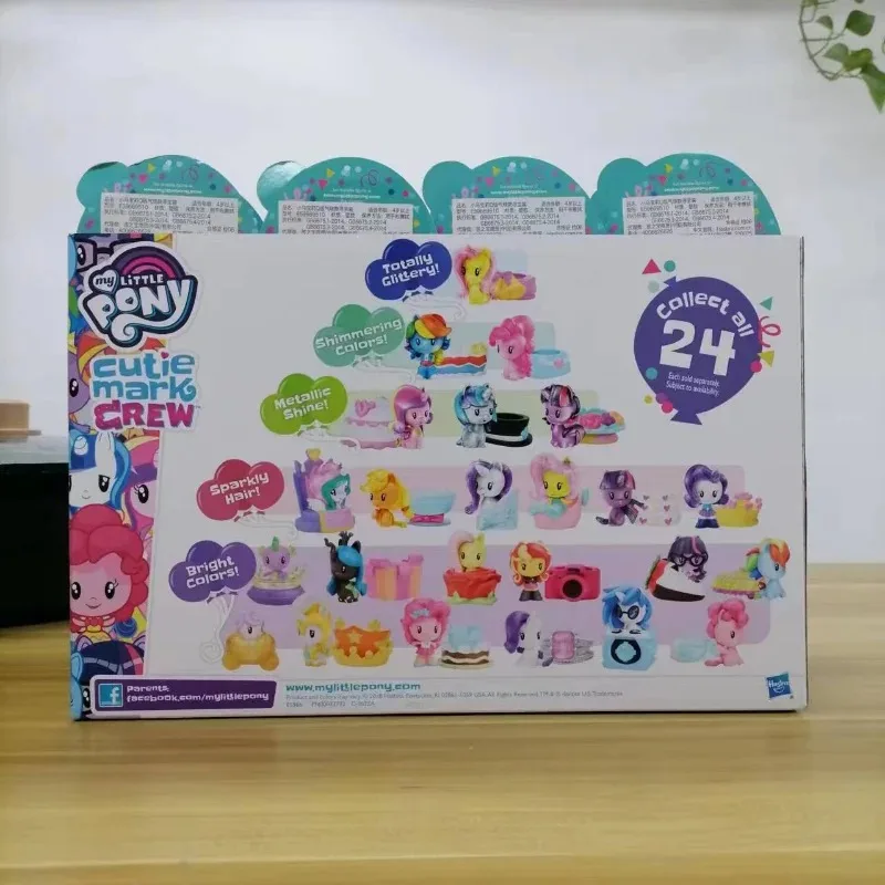 My Little Pony Figura Mlp Cutie Mark Crew Balão Cego Pacotes Cápsula Brinquedo Ponyville Crepúsculo Sparkle Rainbow Dash Applejack