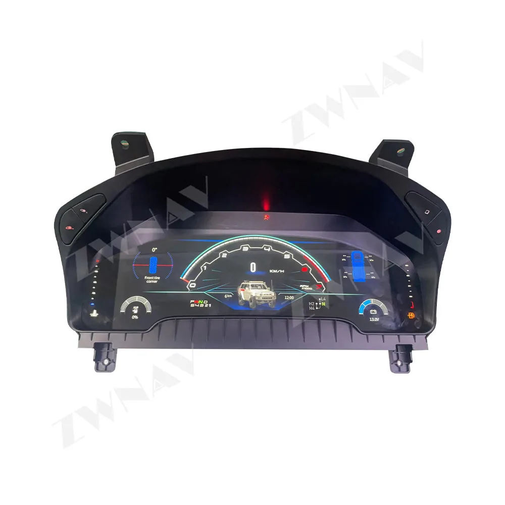 ZWNAV ترقية جديدة لنيسان باترول Y61 2006-2022 الرقمية العنقودية LCD لوحة القيادة السيارات عداد السرعة سيارة لينكس نظام الملحقات #5