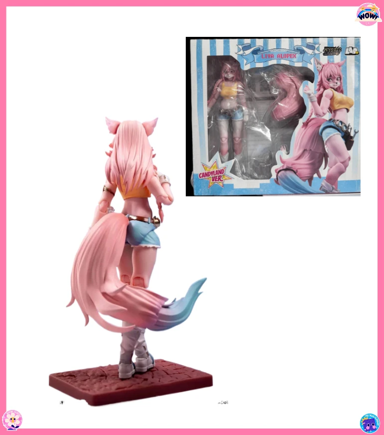 

LaDoToys Wf Venue Limited Alien Fox Girl Lea 1/12 Soldier Action Figure Toy