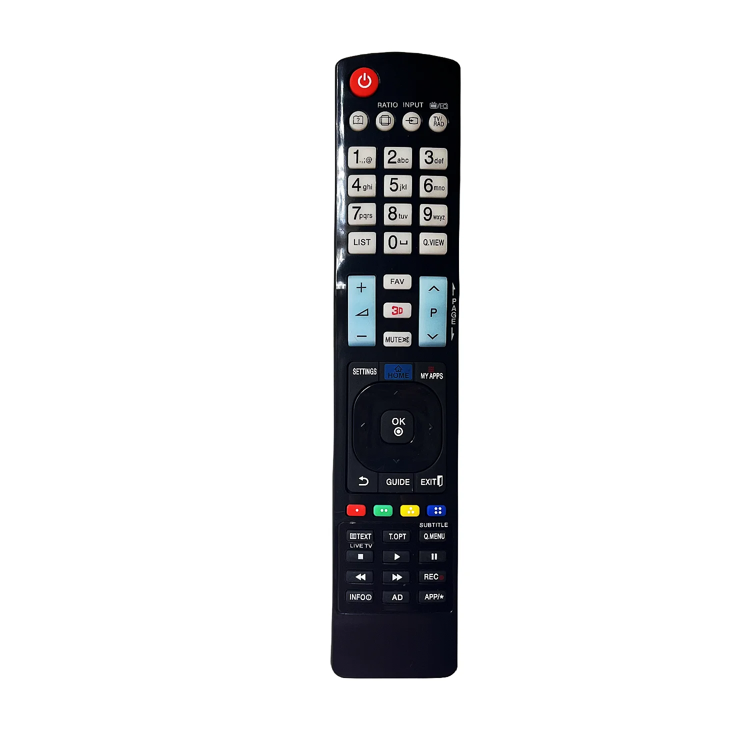 New universal remote control fit for Smart LCD LED HDTV TV 42PN4500 60LB7100 70LB7100 60PN6506 65LB7100 42PN450B