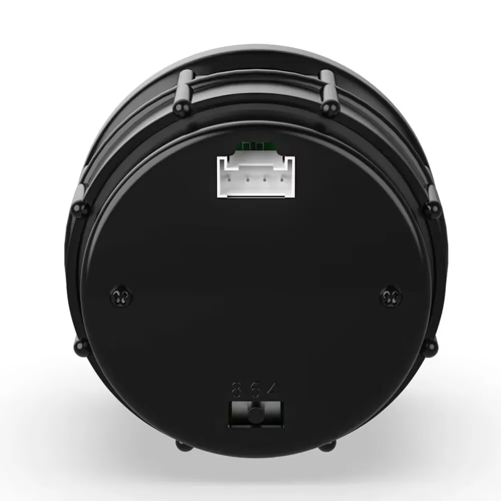 2 Zoll 52 mm Auto-Kraftstoffstandsanzeige Schwarz 12 V Automobil-Auto-Messgerät Kraftstoffzähler