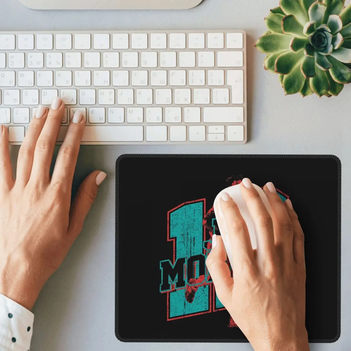 Ja Morant ماوس الوسادة الكمبيوتر لوحة المفاتيح الماوس حصيرة ألعاب الكمبيوتر المحمول حصيرة مكتب الملحقات الجدول الحصير