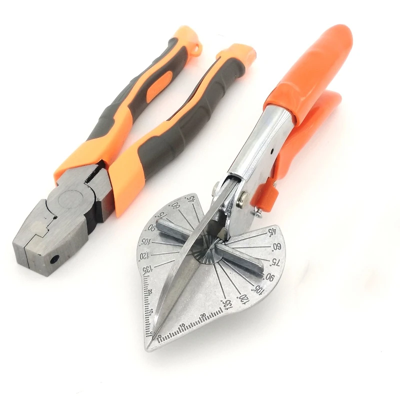 45-135 Degree Multi Angle Mitre Siding Wire Duct Cutter PVC PE Plastic Pipe Hose Scissor Cut Housework home decor Plumbing Tool