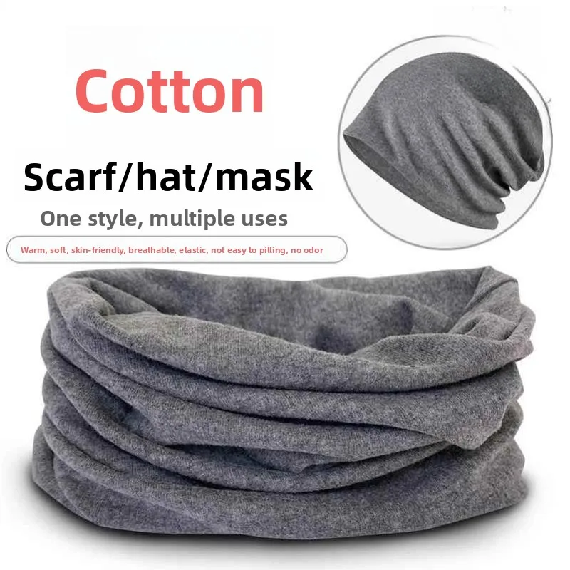 

Шарф-шапка 2-в-1, спортивная, тонкая модель, для бега, защита от ветра, теплая, осенне-зимняя, головной убор для мужчин и женщин