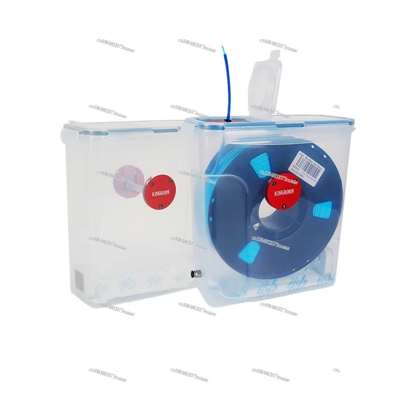 3D Printer PLA Consumables Drying Oven Temperature and Humidity Display ABS Nylon Storage Sealed Drying Material Box 4L