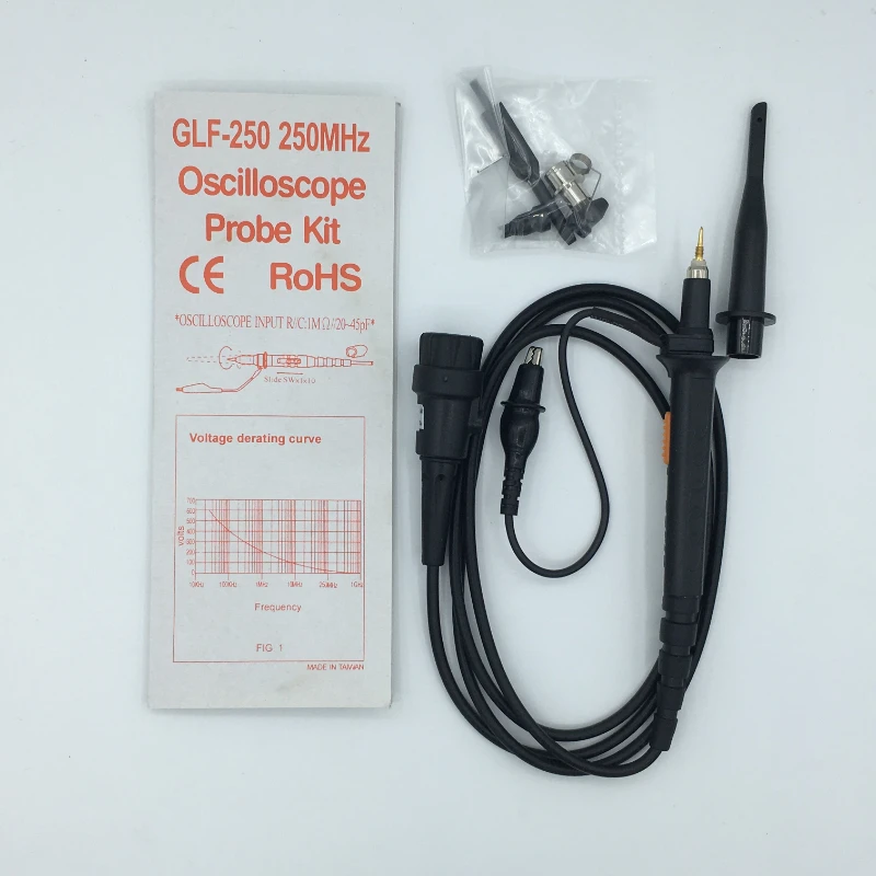 

For GLF-250 250MHz Oscilloscope Probes