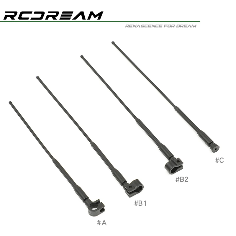 Nylon Simulation Antenna Decorative Signal Line for 1/10 1/8 RC Crawler Car Traxxas TRX4 Defender AXIAL SCX10 II 90046 RC4WD D90