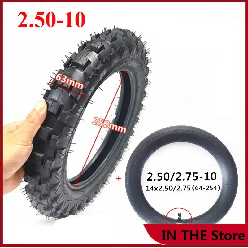 

2.50-10 Tires Fits Honda CRF50F Yamaha PW50 TTR50E Dirt Bike Parts