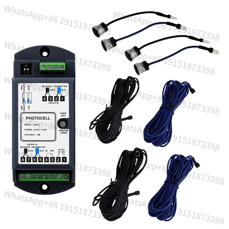 

Автоматическая дверь, фотоэлектрический датчик луча, фотоэлементы для автоматической системы управления дверима, распашные раздвижные стеклянные дверные ворота