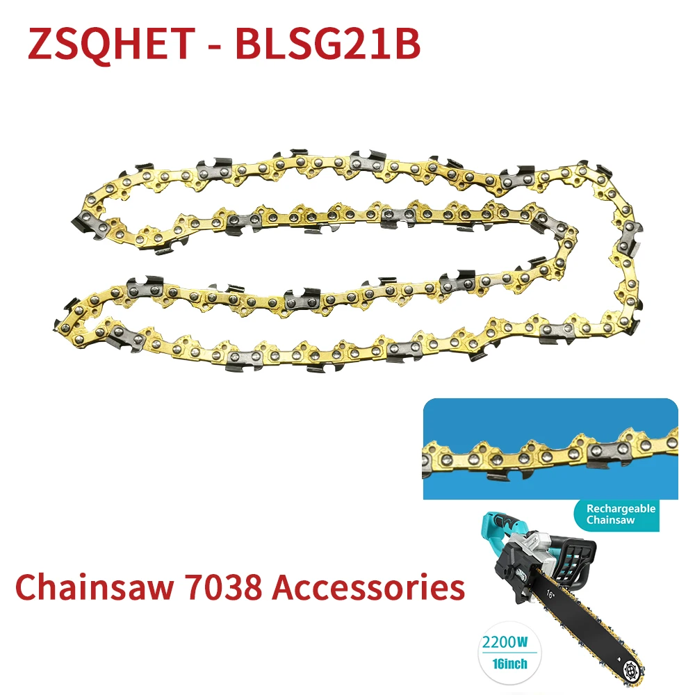 

ZSQHET Chainsaw Chain 16 Inch for HY7038B HY7036 Saw Chain Wood Cutters Bracket Brushless Motor