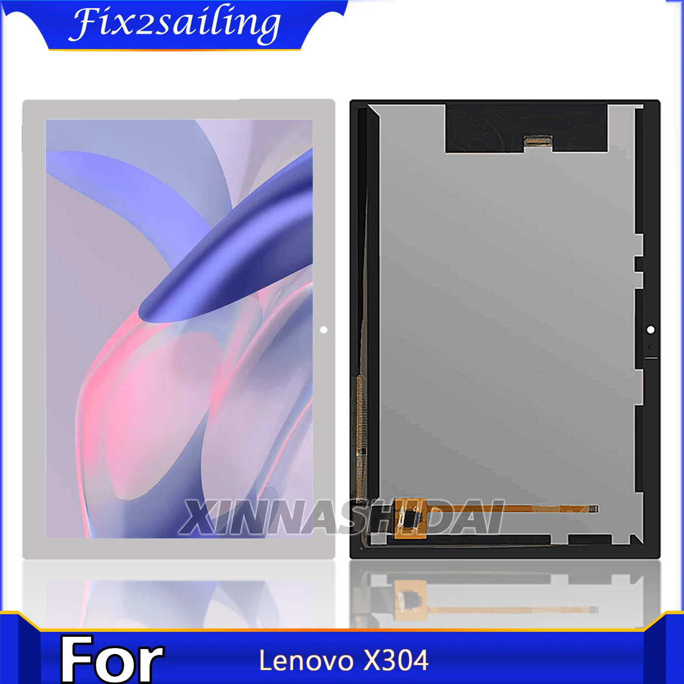 

10,1-дюймовый ЖК-дисплей для Lenovo Tab 4 TB-X304L TB-X304F TB-X304N TB-X304X TB-X304, сенсорный экран, дигитайзер, сенсорная панель в сборе