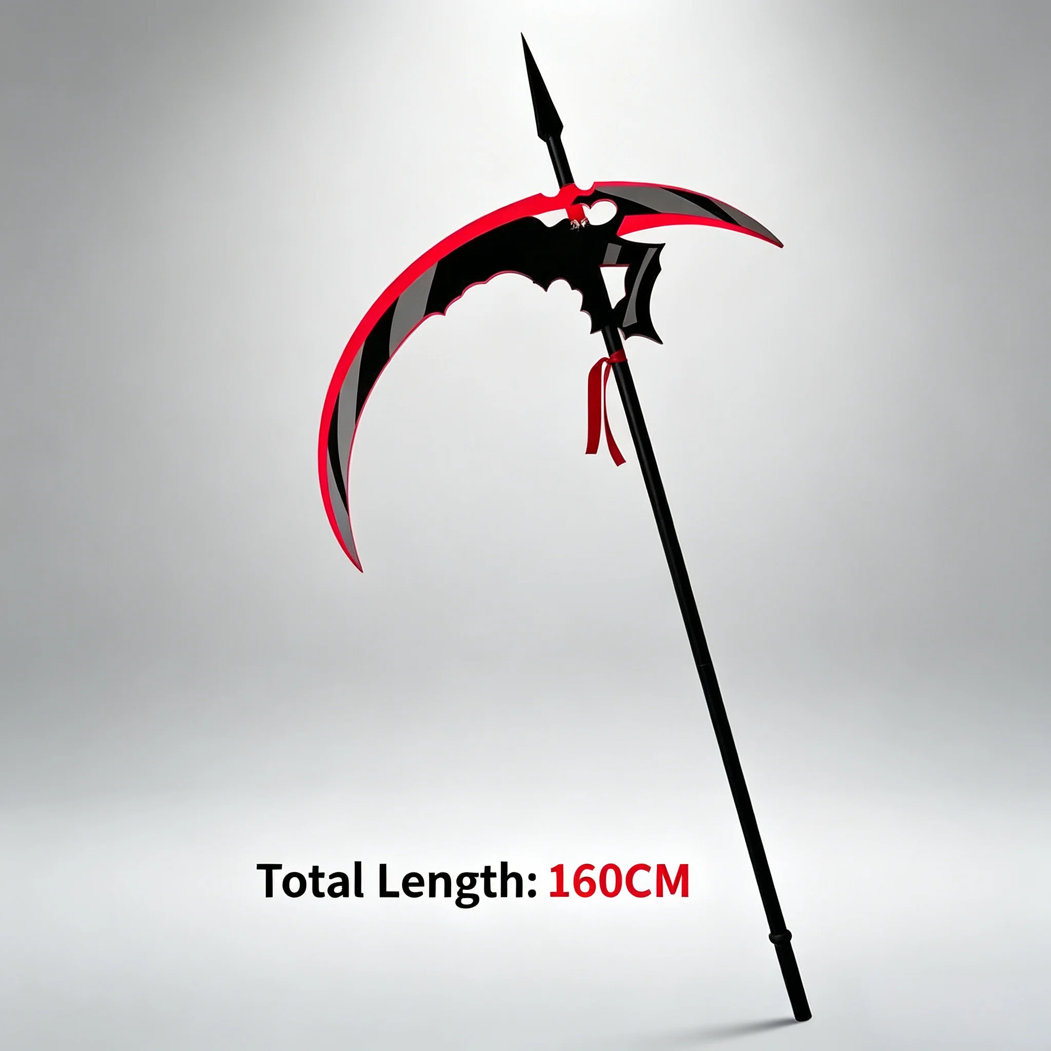 Fox Iris Cos Luminous Sickle Weapons Anime Magical Girl Cosplay Prop Model Halloween Christmas Fancy Party Costume Accessories
