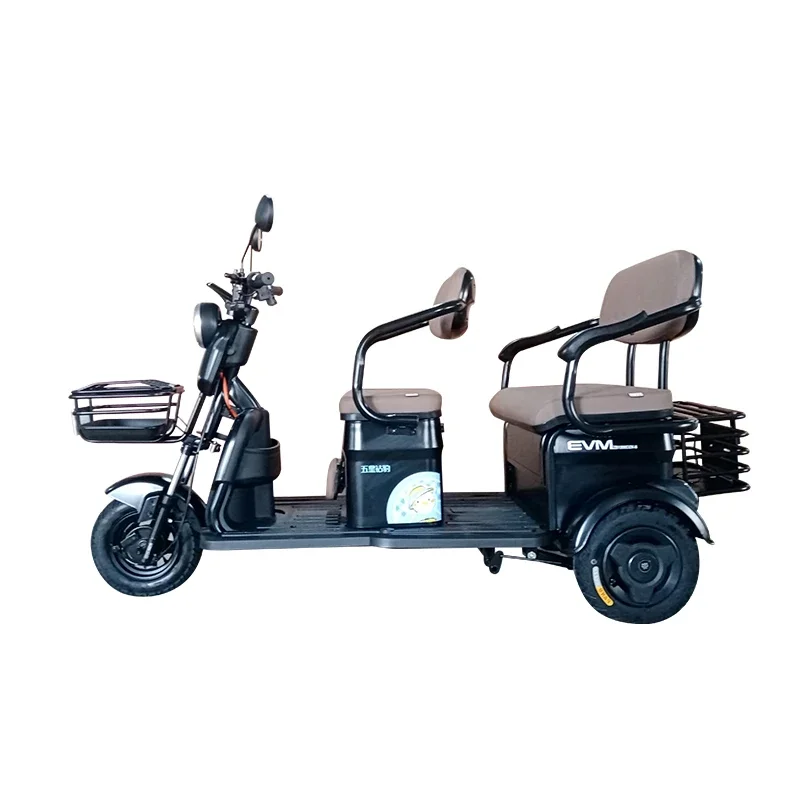 48v 500w electric tricycles three wheel adult with full screen digital display