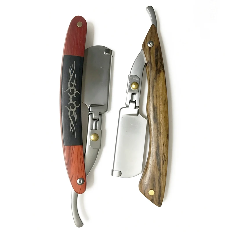 Pofessional Barber Razor For Haircut Hairdresser Manual Shaver Knives Straight Edge Shaving Tools Shave Beard Stainless Steel