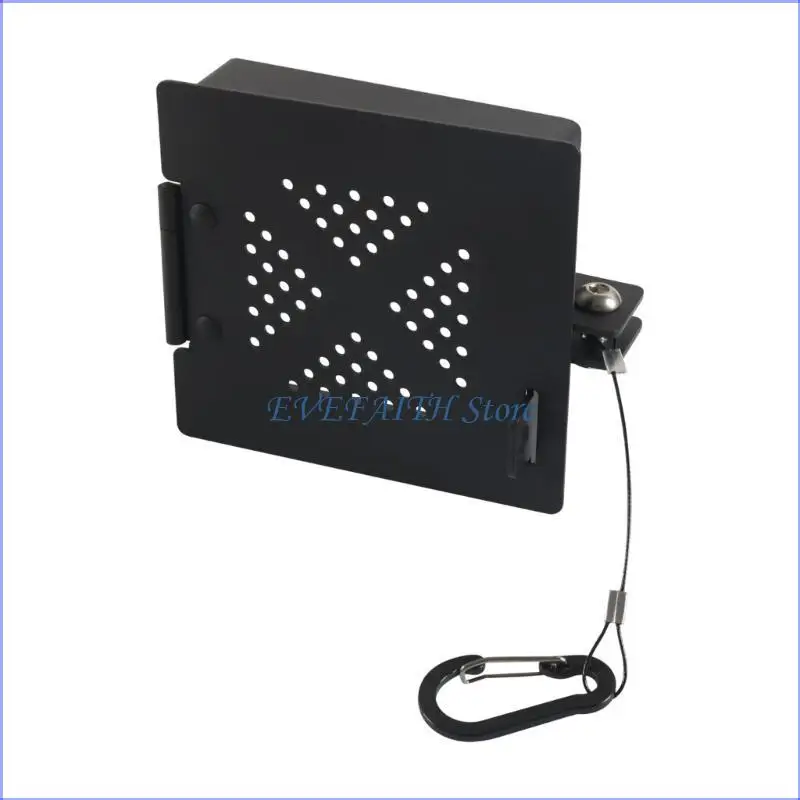 124B غطاء معدني غطاء نهاية الوفير حل تخزين آمن لخراطيم الصرف الصحي معدات التخييم #4