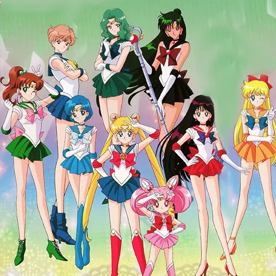 Sailor Moon Cosplay-Kostüm Pluto Rei Hino Water Ice Moon Sailor Neptune Full Moon Chibiusa Cosplay-Kleidung – Detail 1
