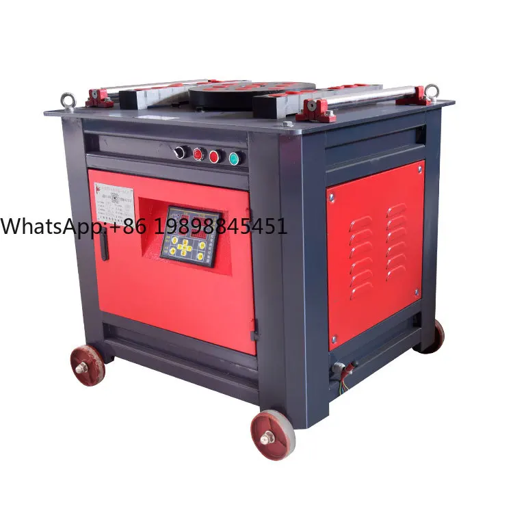 آلة ثني القضبان الفولاذية 40/50 آلة ثني الفولاذ المستديرة الأوتوماتيكية باستخدام الحاسب الآلي