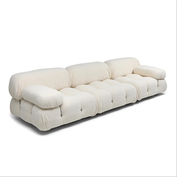 Nordic Lounge Furniture L Shape Modular Sofa Sectional Couch Set Modern Modulable Combination Velvet Sofa with