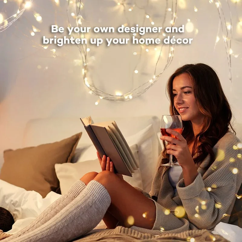 LED String Lights 3*AA Battery Operated Waterproof Fairy LED Christmas Lights For Holiday Party Wedding 20M 10M 5M 2M