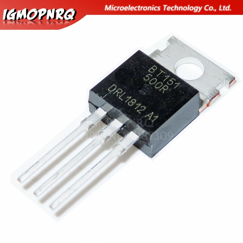 5pcs BT151-500R BT151 BT151-500 SCRs TR 12A 500V TO-220 new original