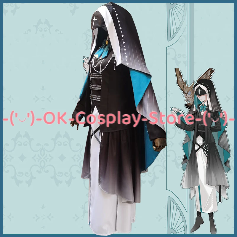 Game Identity V Tea Party Prophet Eli Clark Cosplay Costume Diviner Suit Fancy Outfits  Halloween Carnival Uniforms Custom Made