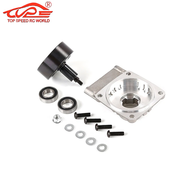 Engine Upgrade Parts New Metal Clutch Bracket Kit with Hex Clutch Bell for 1/5 Scale Rc Car Gas Losi 5ive-t Rofun Rovan LT KM X2