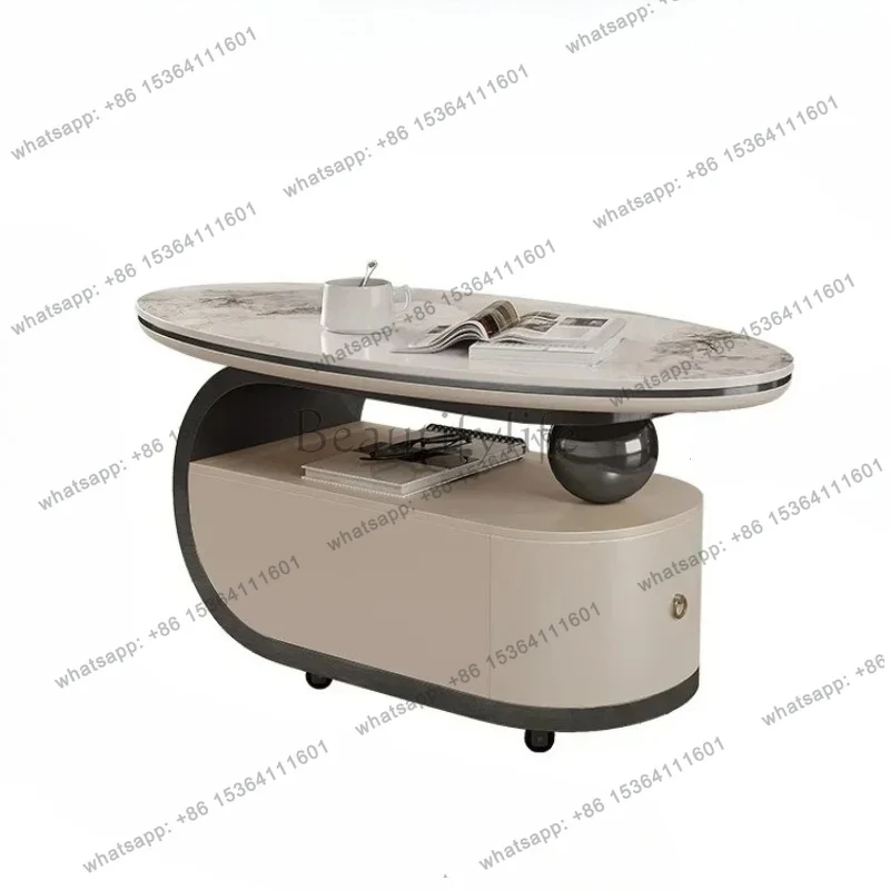 YJ Simple Delicacy Coffee Table Simple Modern Funky Elegant Trendy Side Table Mobile Exquisite Mesa Auxiliar Living Room Furnitu
