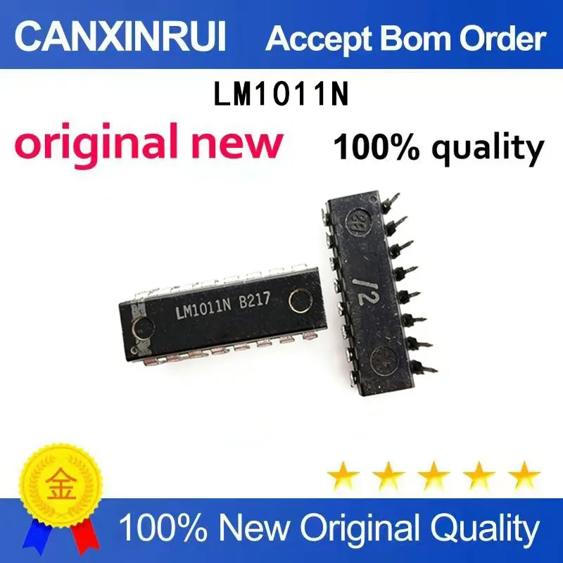 

(5-100 Pieces) Brand new original LM1011N LM1011 chip IC integrated dual in-line DIP-16