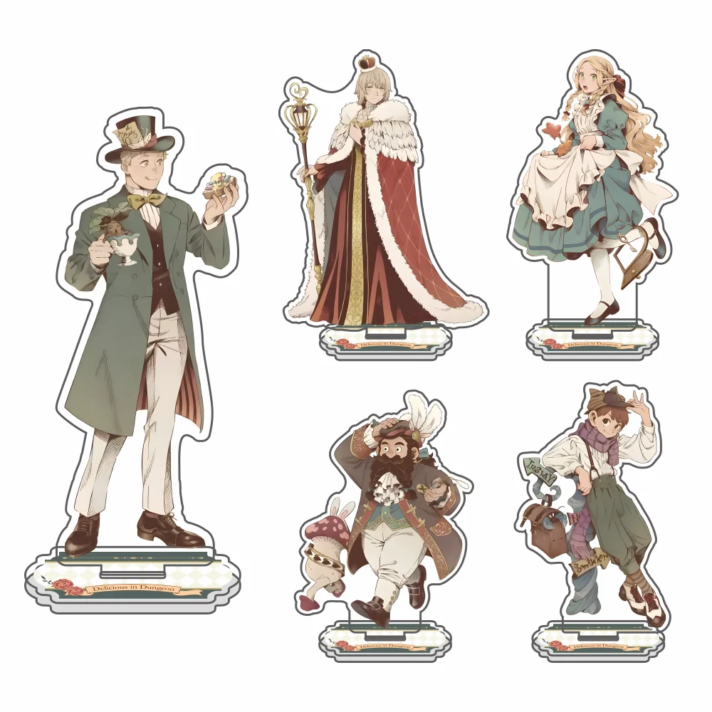 

Anime Delicious in Dungeon Meshi Lilo and Stitch Pendant Acrylic Stand Figure Display 10CM Model Plate Desk Display Ornament