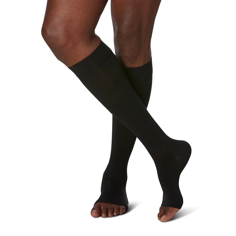 Chaussettes de Compression pour hommes, 40-50 mmHg, meilleure chaussette de soutien pour médicaments, varices, œdème, attelles de tibia, DVT, Anti-Fatigue, coquilles sanguines