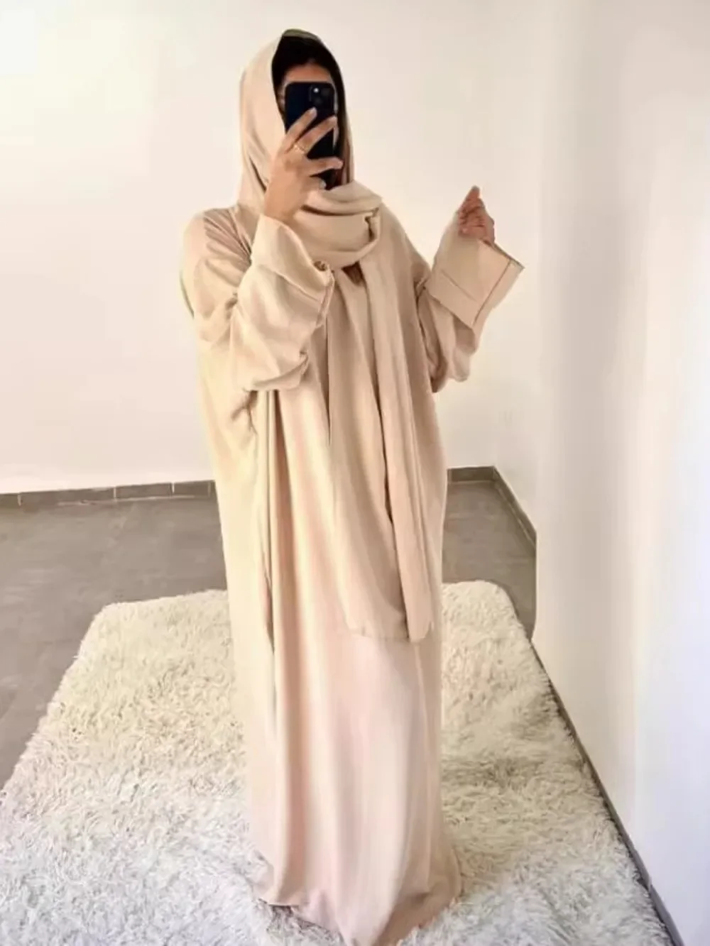 فساتين ماكسي للنساء عباية رمضان إسلامية حجاب عربي سعودي رداء طويل المغرب دبي قفطان إسلام فيستدوس 2026 جلابية عبايات #1