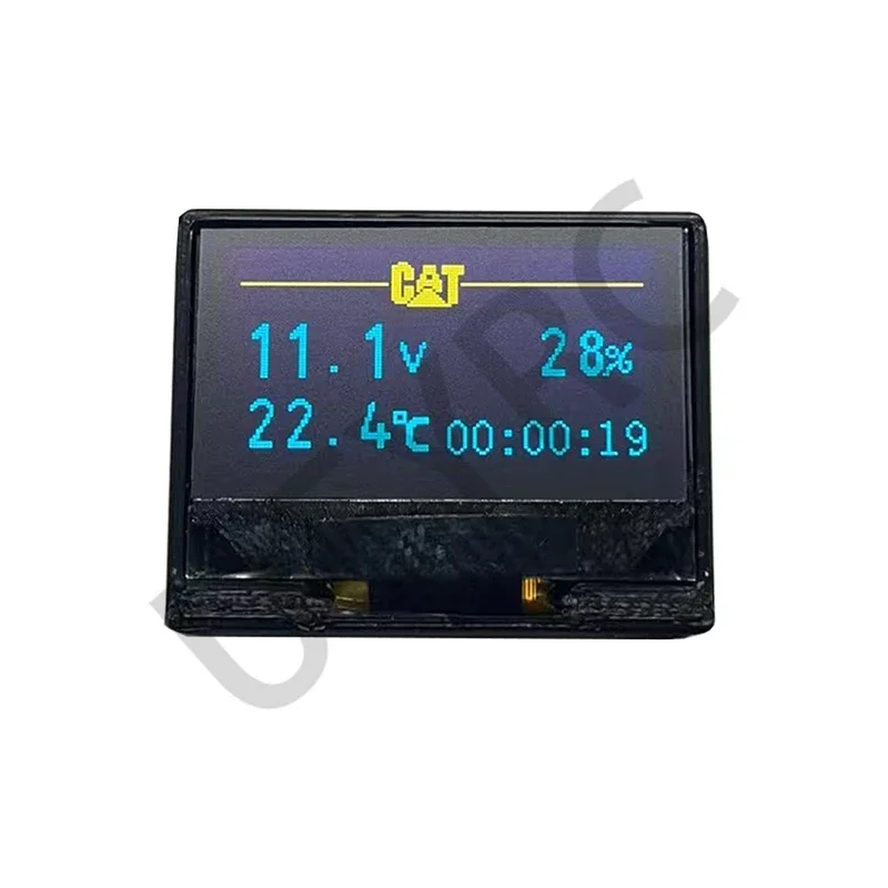 LED LCD Simulated Display Screen for 1/12 1/14 Hydraulic Excavator Forklift LESU HUINA Kabolite 580 CAT 336 Volvo JDM DOUBLEE